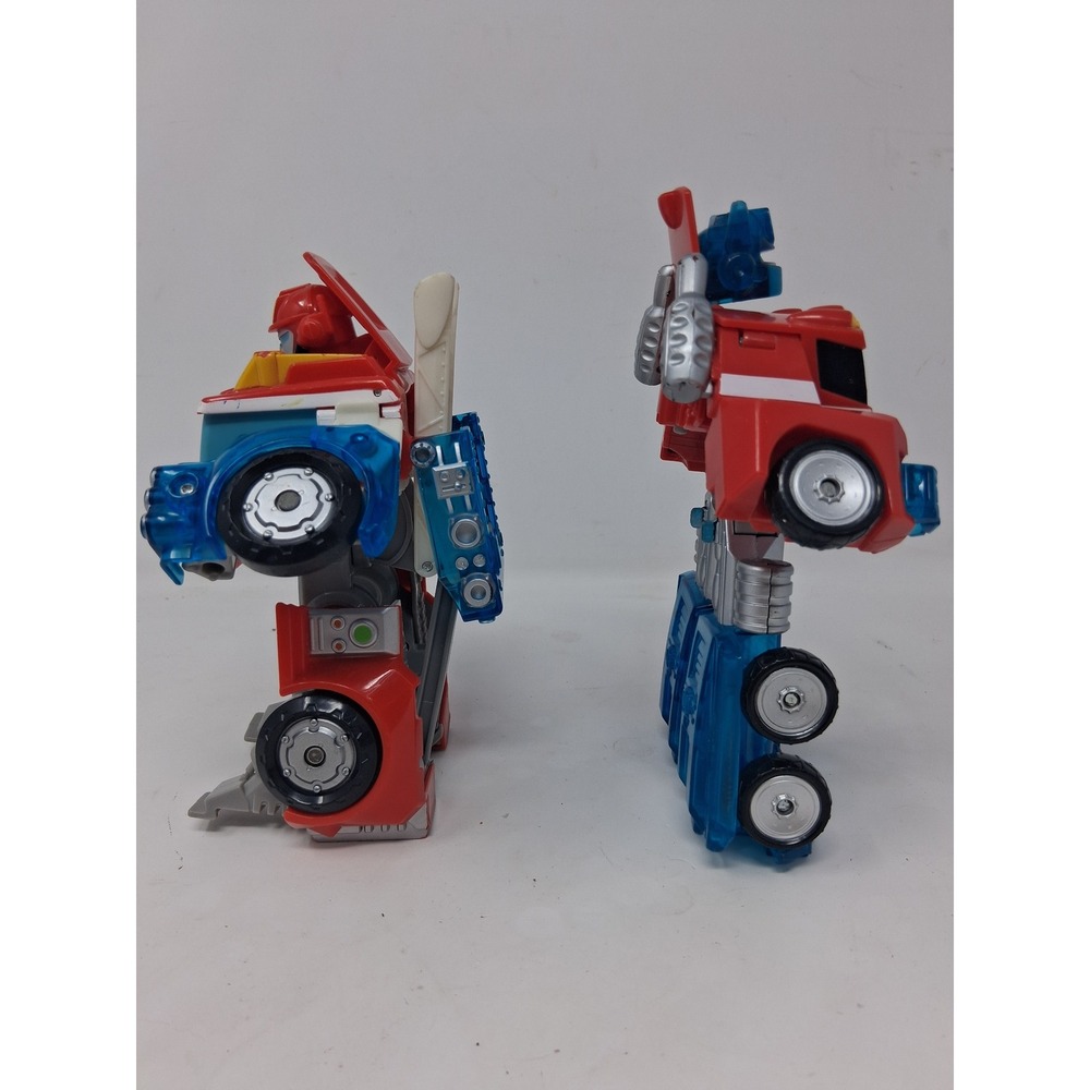 Playskool Heroes Transformers Rescue Bots Energize Optimus Prime Heatwave Lot - Picture 5 of 7